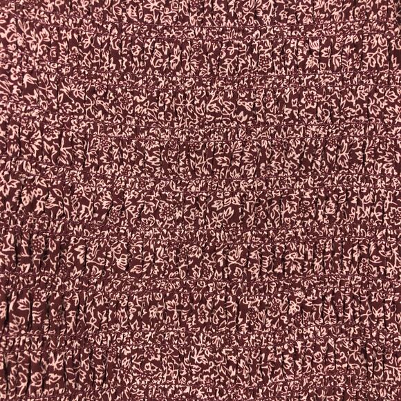 Madewell Lucie Bubble-Sleeve Smocked Top in Cottage Garden Size M - Picture 7 of 7